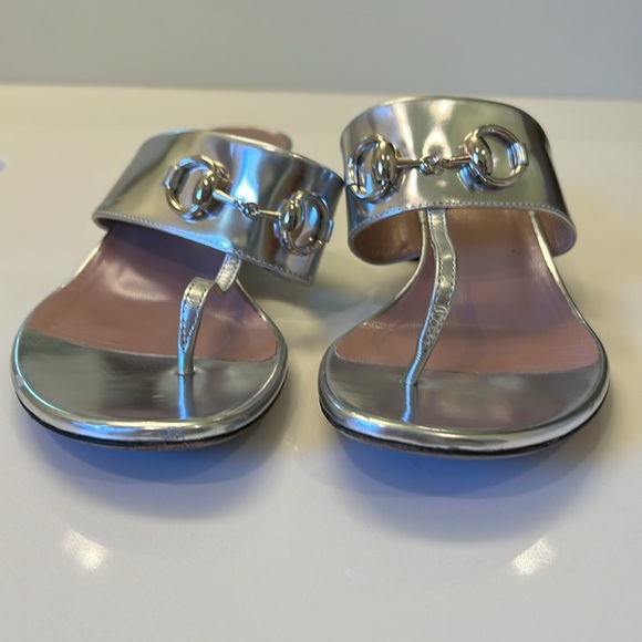 Gucci Horsebit Thong Sandal 36.5 - Picture 6 of 6